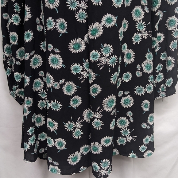Express Band Collar Keyhole Daisy Dress Sz XS - Picture 4 of 10
